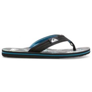Quiksilver Sandalias Molokai Layback II Negro Verde Hombre 41 Multi