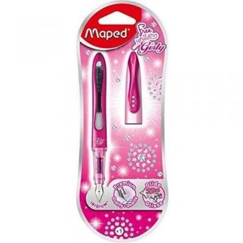 Maped M222510 Girly Freewriter - Pluma, color rosa