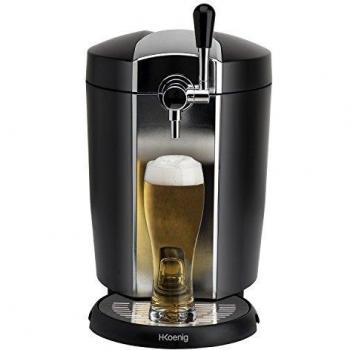 H.Koenig BW1778 Beer Tap, Aluminum, 65 W, 5 liters, Black