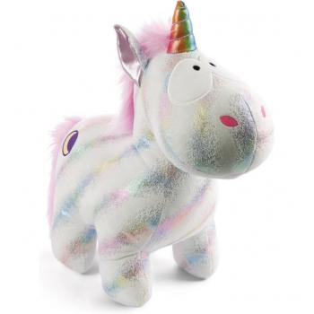 Peluche NICI Unicornio Moon Keeper 45 cm, suave y abrazable, diseño colorido con detalles brillantes, ideal para coleccionistas y como regalo