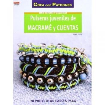 Abalorios nº 60 Pulseras juveniles de Macramé y cuentas
