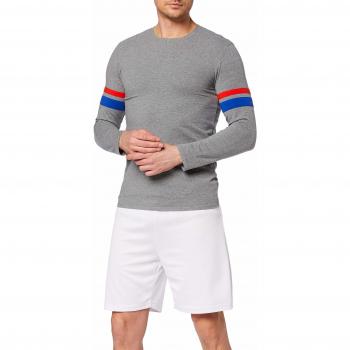 Activewear Camiseta de Manga Larga Hombre, Gris