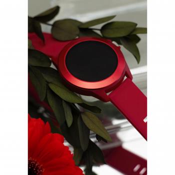 Forever Colorum CW-300 Smartwatch Magenta con Notificaciones y Frecuencia Cardíaca