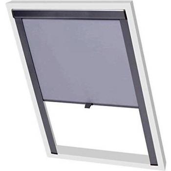 vidaXL Persiana Estilo Opaca Modelo Enrollable Blanco Código 206