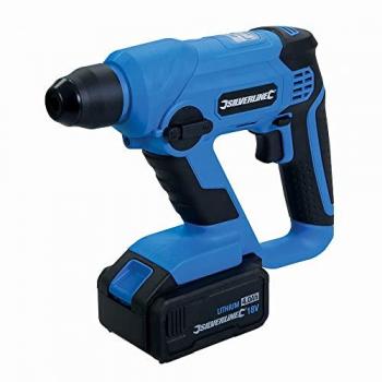 Taladro SDS Plus Ocasionalia con Batería de Litio de 18V y Cargador Rápido Inteligente, Taladro percutor SDS a batería 18V 4Ah, Taladro de martillo (