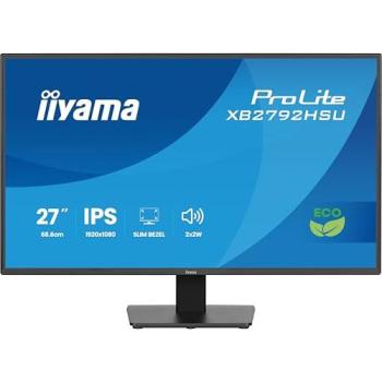 Monitor iiyama ProLite X2792HSU-B1 27 Full HD LED 1920 x 1080 píxeles, IPS, 120Hz, con altavoces y USB