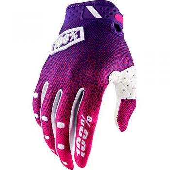 Inconnu 100% Ridefit Guante de Montaña Unisex, Rosa/Morado