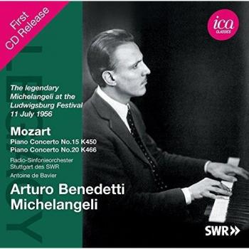 Mozart: Piano Concertos 15 & 20 - Antoine De Bavier Radio-sinfonieorchester Stuttgart Des Swr Arturo Benedetti Michelangeli