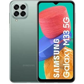 Samsung Galaxy M33 5G – Teléfono Móvil Android, Smartphone con 6 GB de RAM y 128 GB de Almacenamiento, Verde [Exclusivo de Amazon]