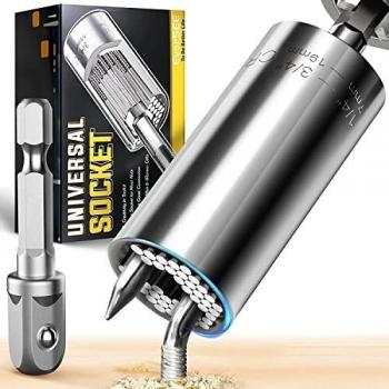 Regalos Originales para Hombre Universal Llave de Vaso - Regalos Navidad Multiherramienta Amigo Invisible Regalos Gadgets Utiles Carpinteria Herramienta, Regalos San Valentin - Dia Del Padre Regalos