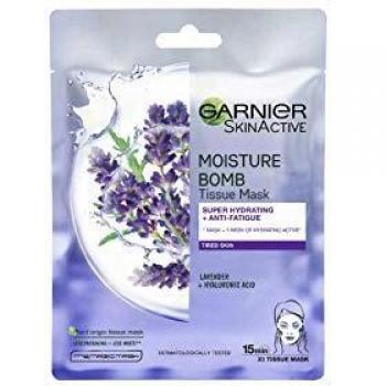 Garnier Lavender Hydrating Moisture Bomb Face Sheet Mask (3 Pack)