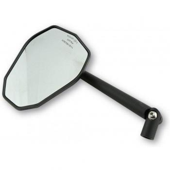 Espejo Retrovisor Highsider Victory-X 1108377 Negro y Plateado