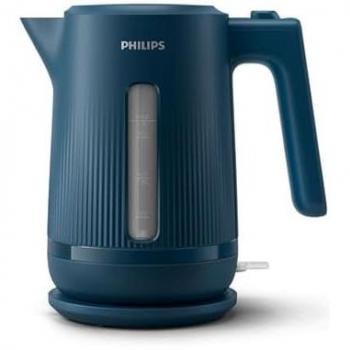 Hervidor eléctrico Philips HD9411/70 2200W 1.7L con ventana iluminada Azul Malibu