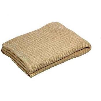 Kave Home - Manta Saian Lisa 100% algodón Beige 130 x 170 cm