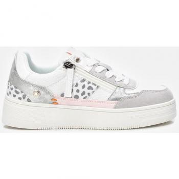 Zapatilla de mujer Refresh 171557 beige cordón
