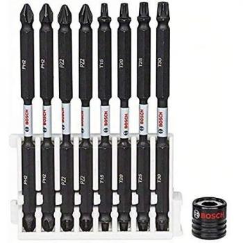 BOSCH 2608522347 - Punta de atornillar Impact PH2x2,PZ2x2,T15,20,25,30: 110.Magn