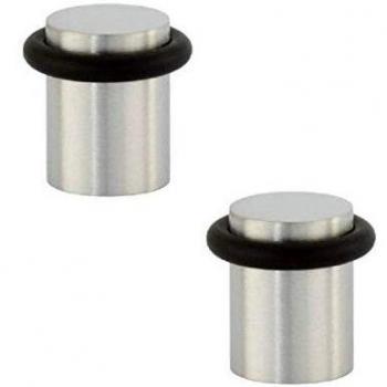 EVI Herrajes 0401602UAM Pack de 2 topes de Puerta