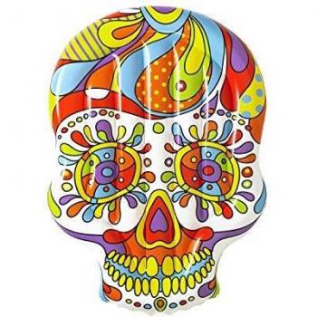 BESTWAY 43194 - Isla Hinchable Calavera Fiesta Skull 193x141 cm