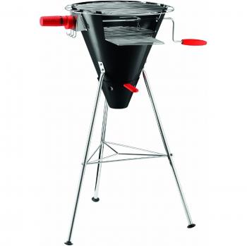 Bodum FYRKAT, Negro, 610 x 904 x 755 mm, Acero inoxidable, Silicona - Parrilla