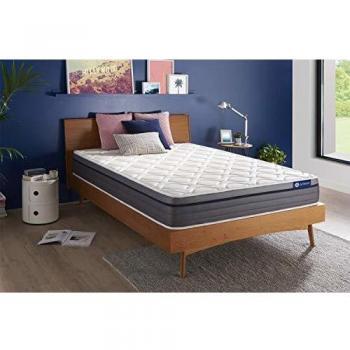 Colchón Matrimonial Actiflex Zen 180x200cm - 26cm de Espesor - Muelles Ensacados y Memory Foam - Equilibrado con 7 Zonas de Confort