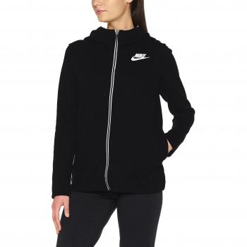 Nike Advance Chaqueta con capucha de, otoño, mujer, color negro, tamaño small