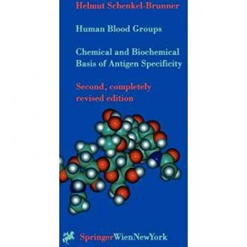 Human Blood Groups Reference Book by Springer-Verlag New York