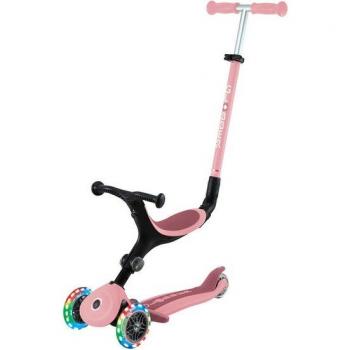 Patinete evolutivo Globber Go Up Active Lights Rosa Pastel