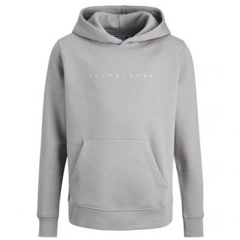 Jack & Jones Ultimate Grey Star Hoodie for Boys, Age 12