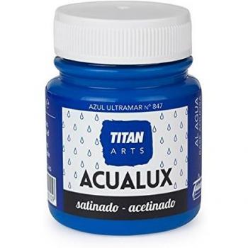 TITAN - ACUALUX SATINADO TITAN 100 ML - 847 AZUL ULTRAMAR