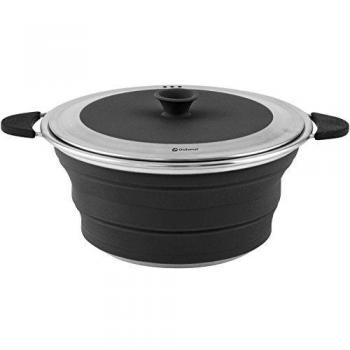Outwell Collaps Kochtopf Olla, Unisex Adulto, Negro, 2,5 l