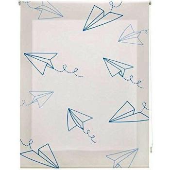 Sleepens Storalia - Estor Digital Infantil Art Print - Aviones - 130x250cm