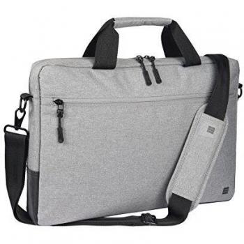 Finocam Urban Slim - Maletín Profesional para portátil de hasta 15,6, Color Gris