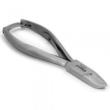 Blizzard Podología Cortauñas Cóncavo de Propósito General Cortador Tijeras de los Pies - Instrumento Cortador de Pedicura Profesional con Asas Suaves - Alicate 14.5cm Alemán Inoxidable para Pedicura - Aprobación CE Herramienta de Cuidado de Pies con