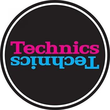 Magma Technics Duplex 5 LP Slipmat - Pink/Blue Mirror Design