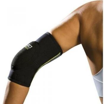 SELECT Ellenbogenbandage Handball - Coderas de Hockey sobre Hielo, Color Negro, Talla DE: S/M