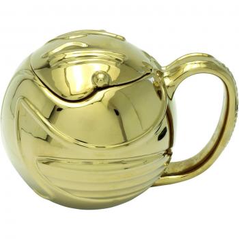 Taza Paladone Harry Potter Snitch Dorada 450 Ml