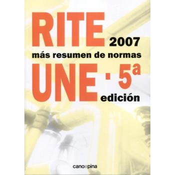 RITE 2007 con resumen de normas UNE - Aa Vv
