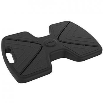 Reposapies Ergonomico Unilux Updown, Inclinable, Antideslizante, Negro