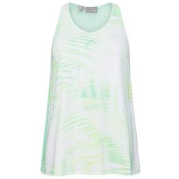 Camiseta Tirantes Agility Tech Mujer HEAD, Verde Pastel/Estampado, Extra-Small