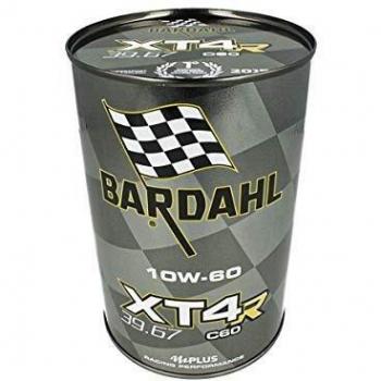 Aceite de Motor Bardahl Moto XT4-R C60 Racing 10W60 1L para Motos 4 Tiempos