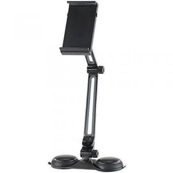 Callstel - Ventosa Brazo de soporte para Tablet & Smartphone hasta 10 pulgadas, aluminio