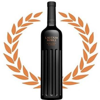 LAUDUM ROBLE - CAJA 6 BOTELLAS - VINO TINTO ALICANTE DOP - 70% MONASTRELL 30% SYRAH - 4 MESES CRIANZA - VINO ECOLÓGICO