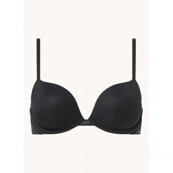 Sujetador Push Up Plunge negro Calvin Klein