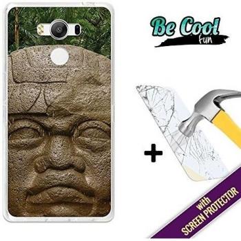 Becool® Fun- Funda Gel Flexible para Elephone P9000 [ +1 Protector Cristal Vidrio Templado ]Carcasa TPU fabricada con la mejor Silicona, protege y se adapta a la perfección a tu Smartphone y con nuestro exclusivo diseño Tolteca