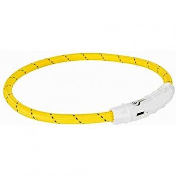 TRIXIE Collar de Aro Flash USB para Perros