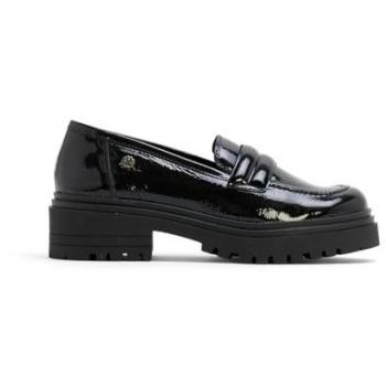 Mocasines de Piel Charolados Negros para Mujer Porronet Modelo 4621-001