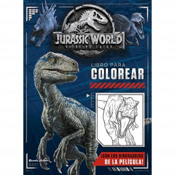 Jurassic World. El reino caído. Libro para colorear - Universal Studios
