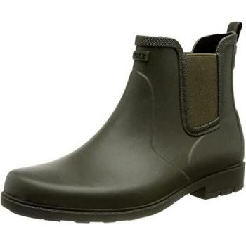 Aigle Carville Waterproof Rubber Chelsea Boots for Men - Verykaki Color