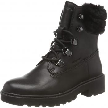 Geox J Casey Girl Wpf C, Botines Niñas, Black, 28 EU