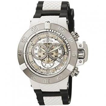 Invicta 0924 Subaqua - Noma III Reloj para Hombre acero inoxidable Cuarzo Esfera blanco